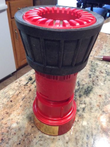 Viper fire fighting hose nozzle 1.5&#034; npsh 95gpm lexan viper vte2510 *new!!* for sale