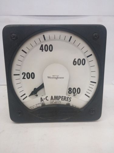 Westinghouse ka-241 a-c amperes  gauge style 291b240a27 (oth035) for sale