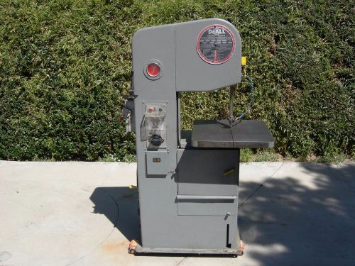 DoAll Vertical Band Saw Model 1612-0 with Dayton Blade Welder and Blade Griinder