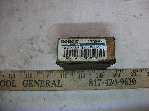 Dodge taper lock bushing 1610 x 1 5/8 kw (117086) for sale