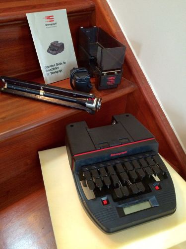 Stenograph Smart Writer Smartwriter + tripod + charger + tray Court Reporter