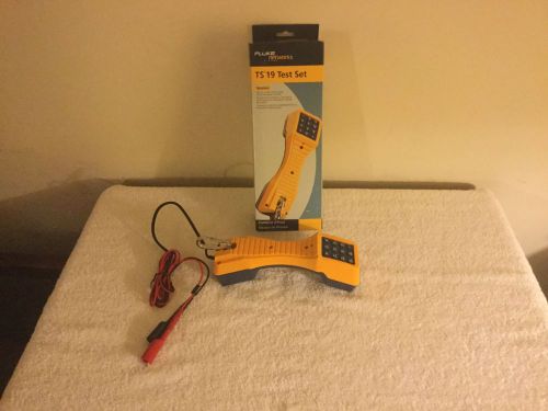 Fluke networks ts 19 telephone butt set with datasafe for sale