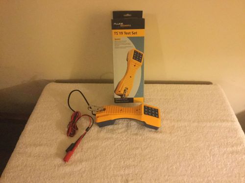 Fluke networks TS 19 telephone butt set with DataSafe