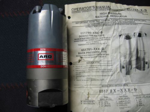 ARO High Pressure Fluid Regulator - 651780 B1A-B - Downstream - 1250 psi. - NOS