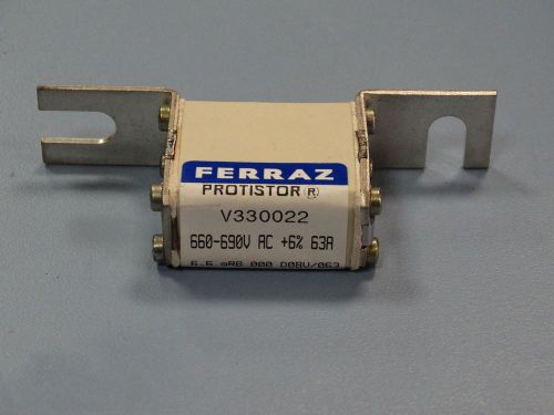 Ferraz Shawmut Protistor V330022 HBC square fuse link 660V, 63A