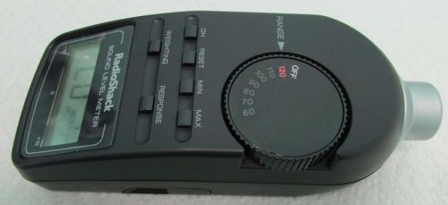 Radio Shack (33-2055) Battery Operated Digital Pressure Sound Level Meter