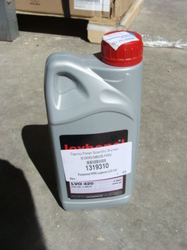 Lelybold vacuum pump oil Leybonol LVO 420 New sealed Liter PFPE