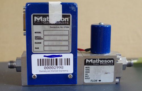 Matheson Air Flowmeter 8102-1452-FC and 8202-1452 control