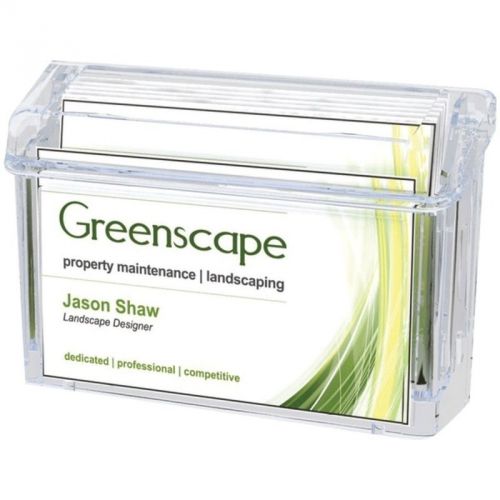 DEFLECTO 70901 Grab-A-Card(R) Outdoor Business Card Holder DEF70901 NEW