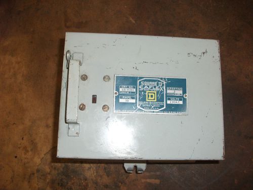 Square d sd sd9351 sd-9351 30 amp 240v fusible buss bus plug for sale
