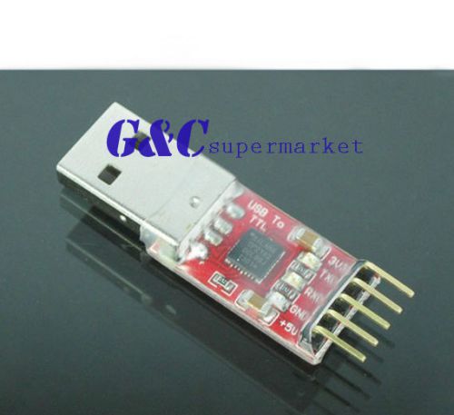 2pcs new cp2102 usb 2.0 to uart ttl 5pin module serial converter+5pins cable m20 for sale