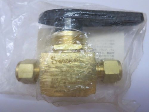 Swagelok b-45s8 brass ball valve for sale