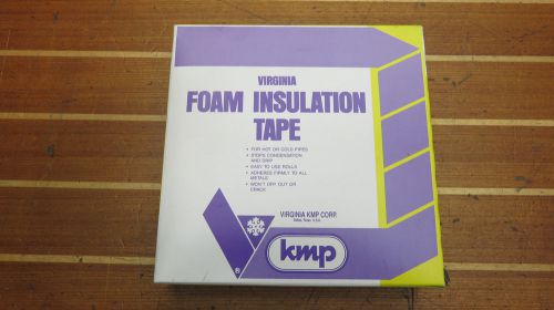 Kmp virginia permagum k-501 premium foam insulatioin tape 2&#034; x 1/8&#034; x 30&#039; for sale