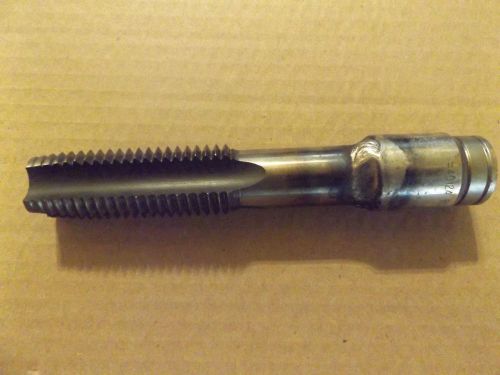 1&#034; - 8 Thread Tap With 1/2&#034; Drive Socket Welded On End 5 7/8&#034; Long 4 Flute