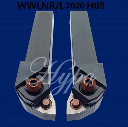 2pcs wwln(rh) + wwlnl(lh) 20x125mm  lathe index turning tool holder for wnmg0804 for sale