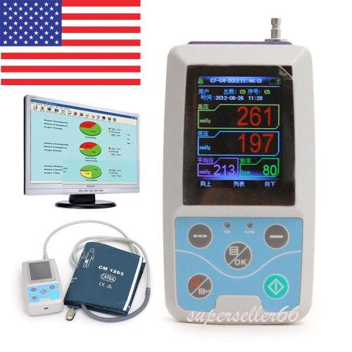 Contec ambulatory blood pressure monitor automatic 24h bp measurement + software for sale