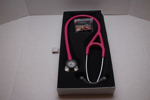 3m littmann cardiology iii stethoscope breast cancer edition rose pink 3163 for sale