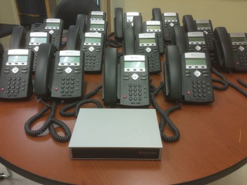 Polycom VBP 4555 Phone System 16 phone stations