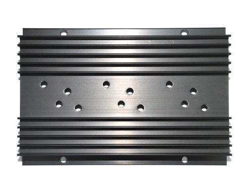 5pc aluminium heatsink ak-109 l=150mm to-3 holes set x3 size=150x101x25mm black for sale