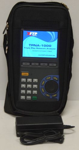 Trilithic XFTP TPNA-1000 Docsis 3.0 Triple Play Network Analyzer CATV TPNA 1000