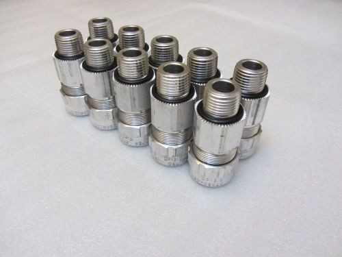 Thomas &amp; betts t&amp;b sto50 - 464  1/2 ” star teck (r) cable fitting (lot of 10) for sale