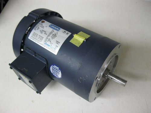 LEESON 111273 ELECTRIC MOTOR 2 HP 3 PH 3450 RPM 208-230/460volt 56C 111273.00