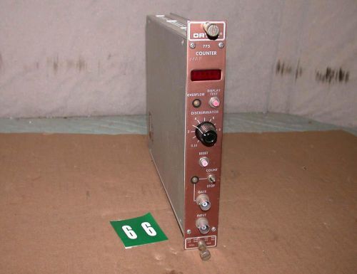 Ortec Model 775 Counter Plug in NIM BIN Plug-In Rack Module Free S&amp;H