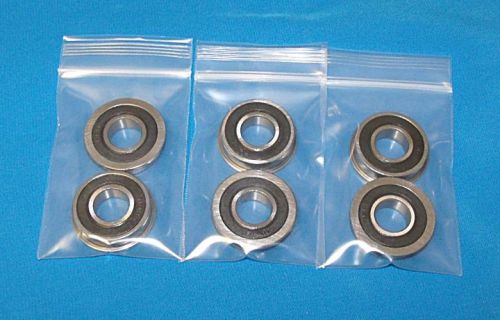 304340 1/2 ID flanged bearing 6 pack for acme Lead Screw Kit  CNC Mill Router