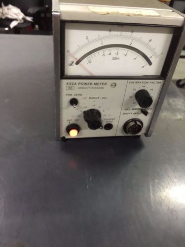HP/Agilent 432A Power Meter without Sensor NO RESERVE