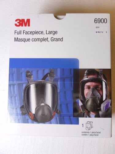 3m large full face respirator 6900 last one! for sale