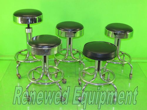Brewer Adjustable Spindle Stool Lot of 5