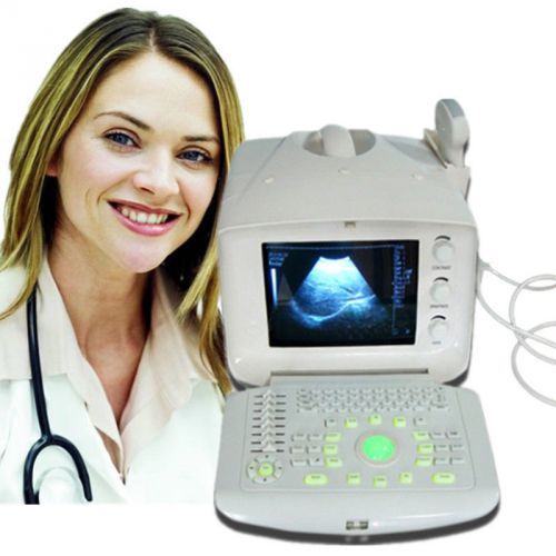 New full digital portable ultrasound scanner convex probe usb port free u-disk for sale
