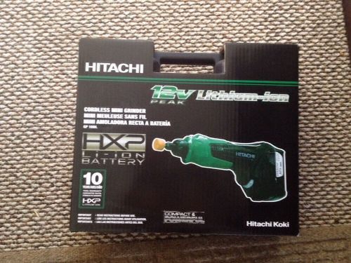 Hitachi GP10DL 12 Volt Cordless HXP Li-Ion Mini Grinder Rotary Tool New