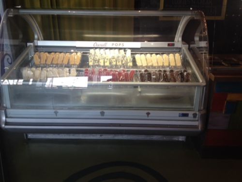 Lightly used - isa gelato show freezer for sale