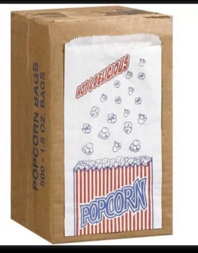 Popcorn Bags...500 Ct. Holds 1.5oz