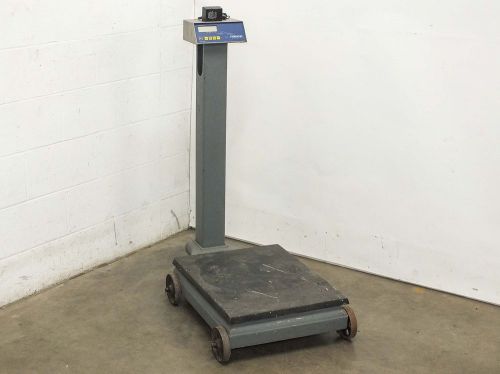 Fairbanks 90-504Digital Scale 5000LBS MAX with Mobile Platform 18&#034; x 24&#034; Plate (