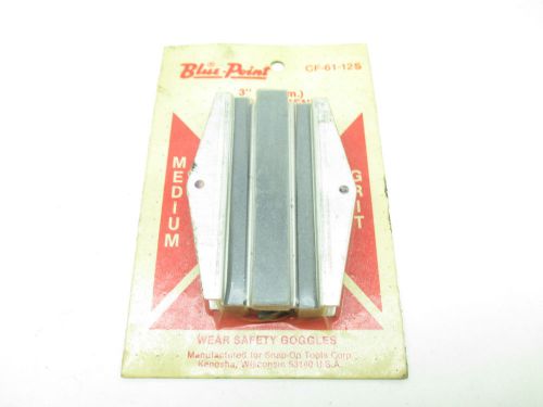 NEW SNAP-ON CF-61-12S BLUE-POINT 3 IN MEDIUM GRIT REPLACEMENT STONE SETS D512780
