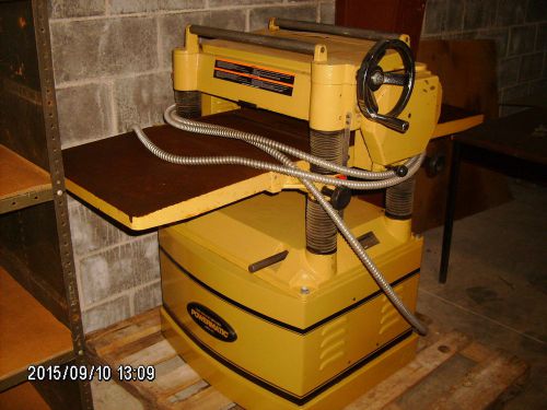 POWERMATIC 209HH-1 20&#034; surface planer (3 phase / convertible)