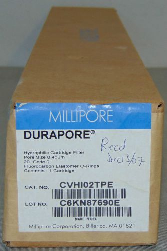 Millipore Durapore CVHI02TPE CVHI Cartridge Filter 20 in. 0.45 µm