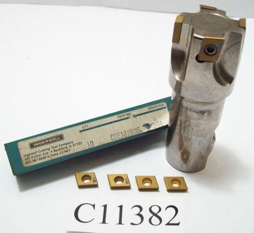 Ingersoll max-i-pex insert drill 16j1a1581r01 w/ (4) inserts cde322r05 c11382 for sale