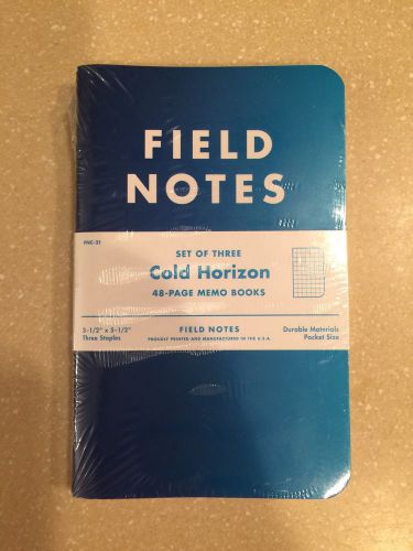 Field Notes Brand - Winter 2013 Cold Horizon Sealed 3-Pack