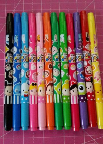 Tsum Tsum Dual Tip Marker Set of 12 (ships from USA )