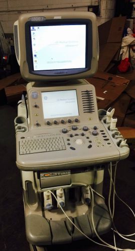 GE Logiq 7 Ultrasound Machine for Vet Clinics great condition w/ 3 probes