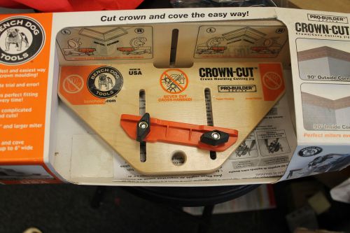 Bench Dog Tools Crown-Cut Crown/Cove Cutting Jig Stock #10-010 NiB