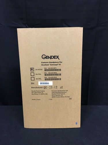 New &amp; Sealed Gendex Camera Handpiece for Acucam Concept IV PN: 120-0015P1