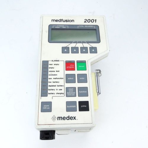 Medex Medfusion 2001 Syringe Infusion Pump
