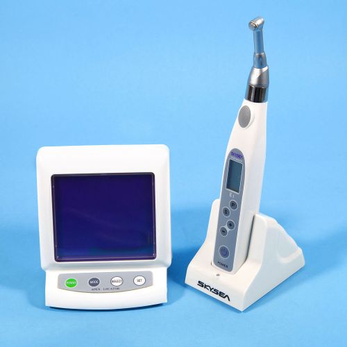 Dental 16:1 wireless endo motor endodontic micromotor handpiece + apex locator for sale