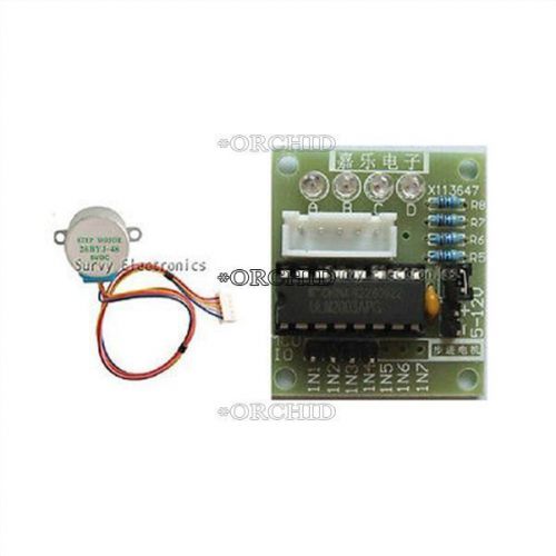 2pcs stepper motor &amp; driver board uln2003 5v 4-phase 5 line #5609709 for sale