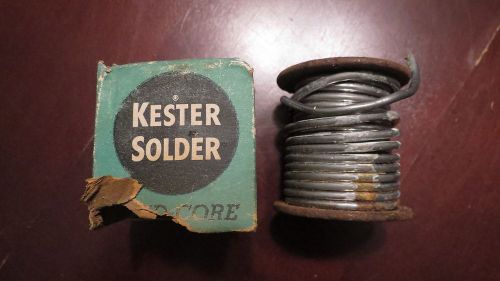 Kester Acid Core Lead Solder 12.1 OZ Left Roll