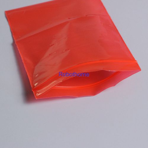 20pcs 2&#034;x3&#034;(5*7cm) 5Mil PE ziplock  thick red bags